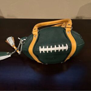 Leather Football Purse